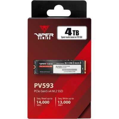 SSD диск Patriot Viper PV593 4Tb PV593P4TBM28H Черный