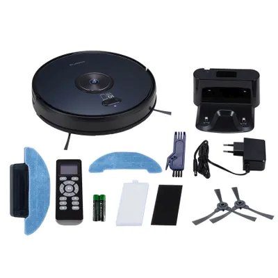 робот-пылесос Polaris PVCR 3200 IQ Home Aqua Dark Blue синий