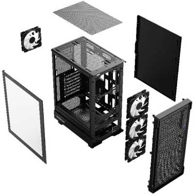 корпус PowerCase Mistral PA5B Black