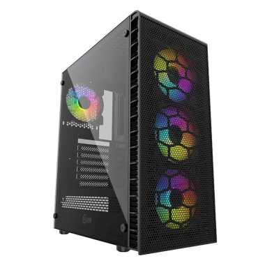 корпус PowerCase Mistral Z4С Mesh ARGB Black