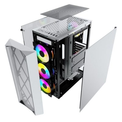 корпус PowerCase Rhombus X4 White