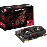 видеокарта PowerColor AXRX 580 4GBD5-3DHD-OC