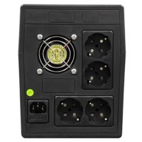 ИБП PowerMan Back Pro 1500 Черный