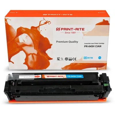 картридж Print-Rite TFC448CPU1J PR-045H CIAN голубой