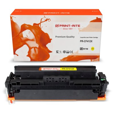 картридж Print-Rite TFHAXIYPU1J PR-CF412X