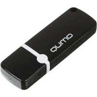 флешка Qumo 16GB QM16GUD-OP2-black Черный