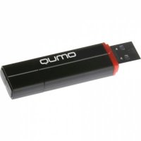 флешка Qumo 16GB QM16GUD3-SP-black Черный