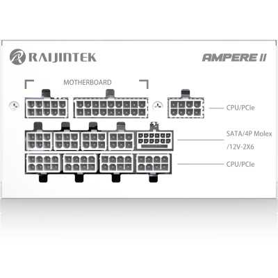 блок питания Raijintek Ampere II 850W White Белый