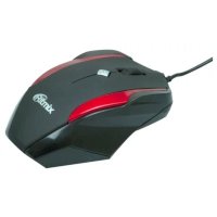 мышь Ritmix ROM-307 Black-Red Черный-красный