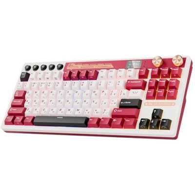 клавиатура Royal Kludge M87 6977576550762 Белый-красный