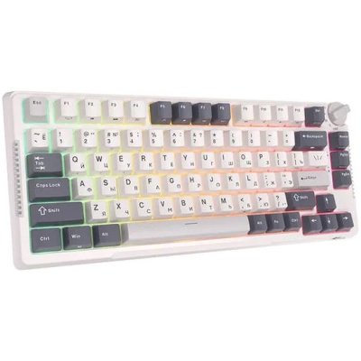 клавиатура Royal Kludge RK-H81 White Night 6935280824111 Белый-серый