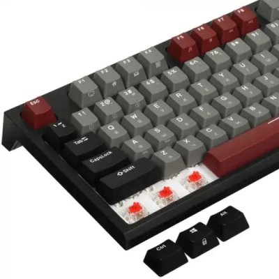 клавиатура Royal Kludge RK-R87 Black/Gray/Red 6935280825248 Черный-серый