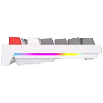 клавиатура Royal Kludge RK-R87 White/Gray/Red 6935280824135 Белый-серый