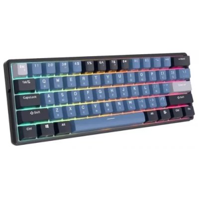 клавиатура Royal Kludge RK61Plus 6935280818240 Черный-синий