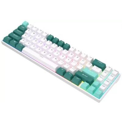 клавиатура Royal Kludge RK71 X003DLFXOR Белый-зеленый