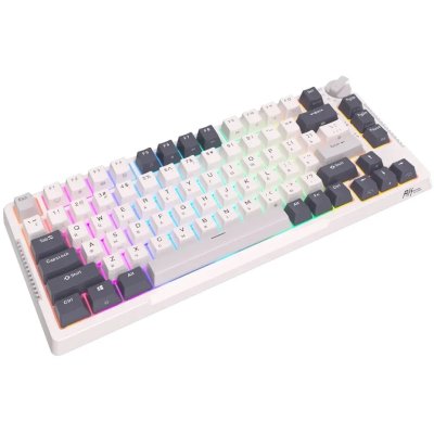 клавиатура Royal Kludge RKH81 6935280818516 Белый-серый