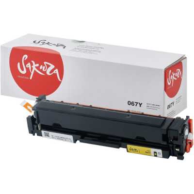 картридж Sakura SA067Y-ECO желтый
