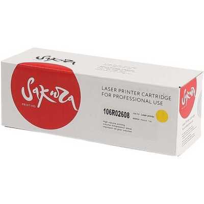 картридж Sakura SA106R02608 желтый
