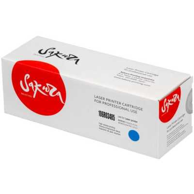 картридж Sakura SA106R03485 голубой