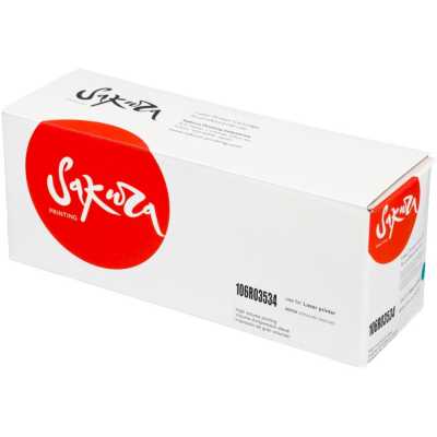 картридж Sakura SA106R03534 голубой