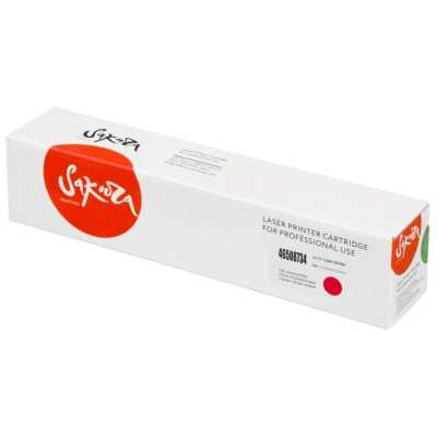 картридж Sakura SA46508734 пурпурный