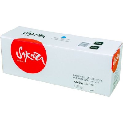 картридж Sakura SACF401A голубой