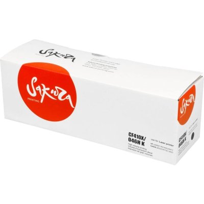 картридж Sakura SACF410X/046HBK черный