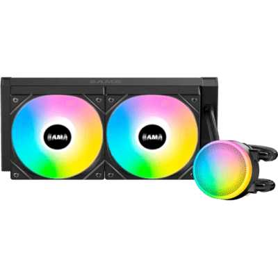 система водяного охлаждения SAMA L40 Black L40-BKWAYXO2-G Черный
