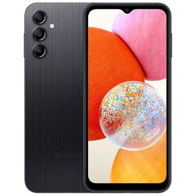 смартфон Samsung Galaxy A14 4/64GB Black SM-A145FZKDMEA черный