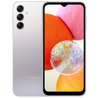смартфон Samsung Galaxy A14 4/64GB Silver SM-A145FZSDMEA серебристый