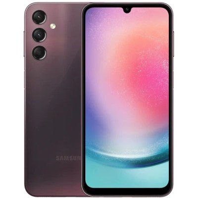 смартфон Samsung Galaxy A24 6/128GB Dark Red SM-A245FDRVSKZ темно-красный
