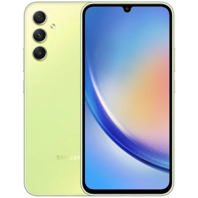 смартфон Samsung Galaxy A34 5G 6/128GB Green SM-A346ELGAAFC зеленый