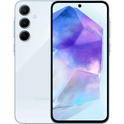 смартфон Samsung Galaxy A55 5G 8/256GB Light Blue SM-A556ELBCCAU голубой