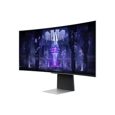 монитор Samsung Odyssey G8 S34BG850SI Серебристый
