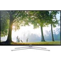 телевизор Samsung UE55H6500AT Черная передняя панель с серебристой подставкой