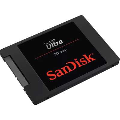 SSD диск SanDisk Ultra 3D 500Gb SDSSDH3-500G-G26 Черный