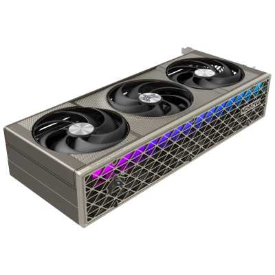 видеокарта Sapphire AMD Radeon RX 9070 XT Nitro+ OC PhantomLink Edition 16Gb 11348-08-20G Золотой