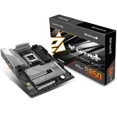 материнская плата Sapphire B850A Nitro+ WIFI7 Черный