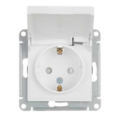 розетка силовая Schneider Electric AtlasDesign ATN000146 Белый