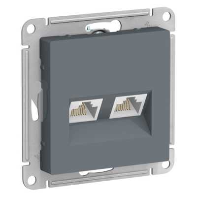 розетка компьютерная Schneider Electric AtlasDesign ATN000785 Грифель