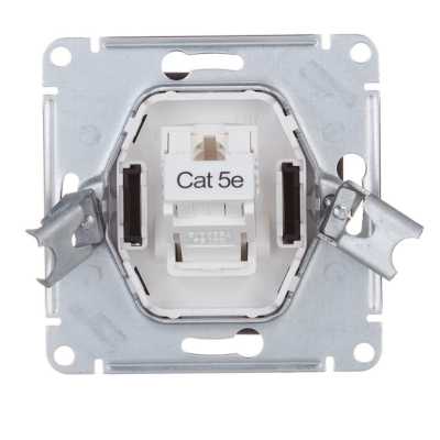 розетка компьютерная Schneider Electric AtlasDesign ATN001483 Базальт