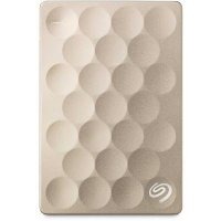жесткий диск Seagate Backup Plus Ultra Slim 2Tb STEH2000201 Золотой
