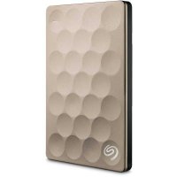 жесткий диск Seagate Backup Plus Ultra Slim 2Tb STEH2000201 Золотой