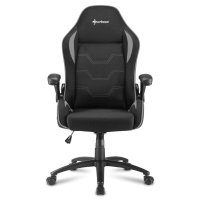 игровое кресло Sharkoon Elbrus 1 Black-Grey черно-серый