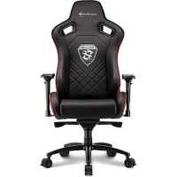 игровое кресло Sharkoon Skiller SGS4 Black-Red белый - красный