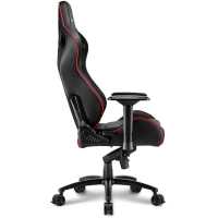игровое кресло Sharkoon Skiller SGS4 Black-Red белый - красный