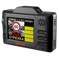 видеорегистратор Sho-Me Combo Smart Signature Черный