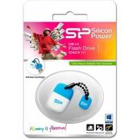 флешка Silicon Power 16GB SP016GBUF2T07V1B Белый, синий