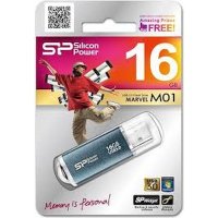 флешка Silicon Power 16GB SP016GBUF3M01V1B Голубой