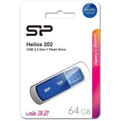 флешка Silicon Power 64GB SP064GBUF3202V1B Синий